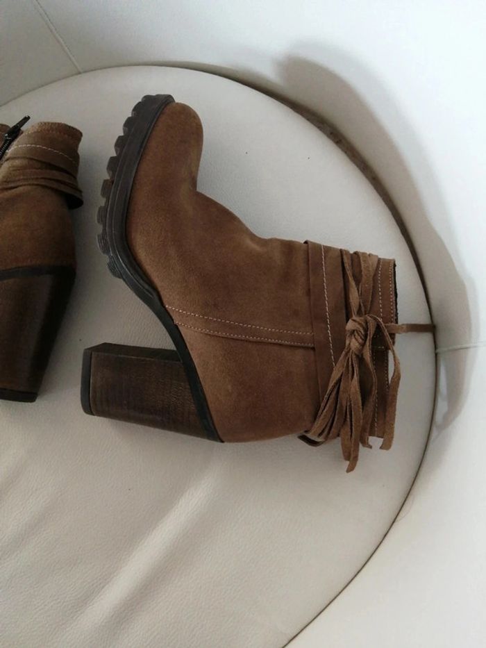 Bottine cuir t 37 - photo numéro 11