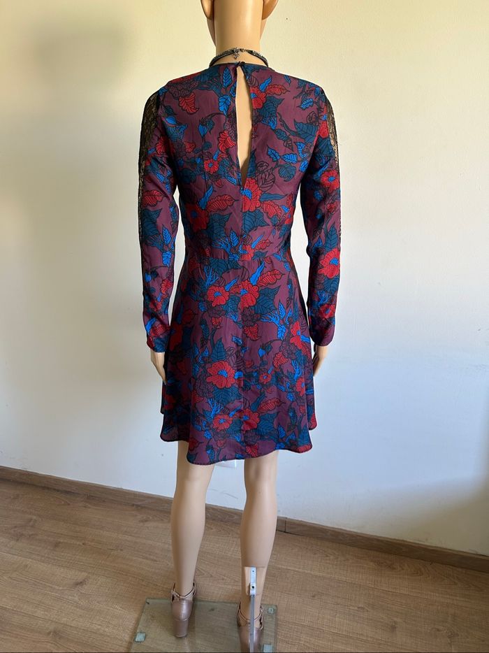 Robe imprimée neuve à manches longues Morgan taille 34 - photo numéro 6