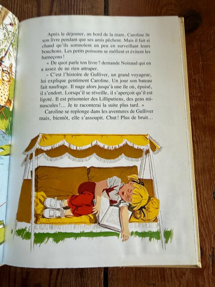 Recueil rare livre album Pierre Probst 3 histoires Caroline Lillipuchiens cirque apprenti magicien - photo numéro 6