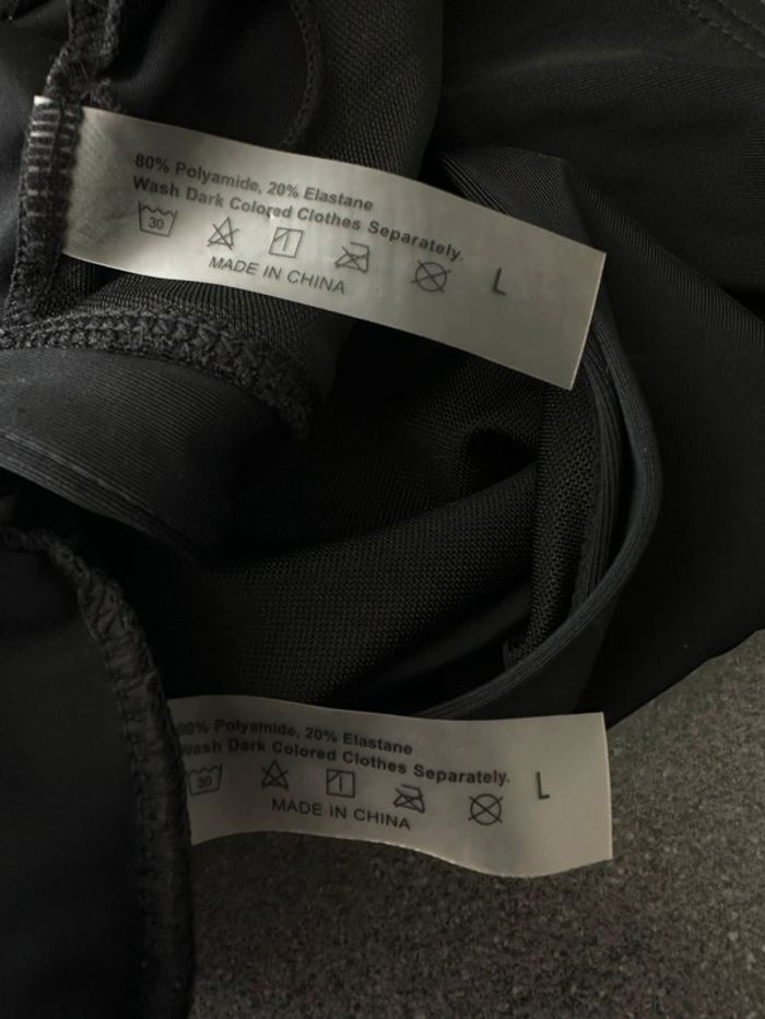Petit maillot de bain noir Shein taille L - photo numéro 3