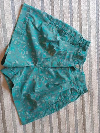 Short vintage taille haute Derik Nature t.34