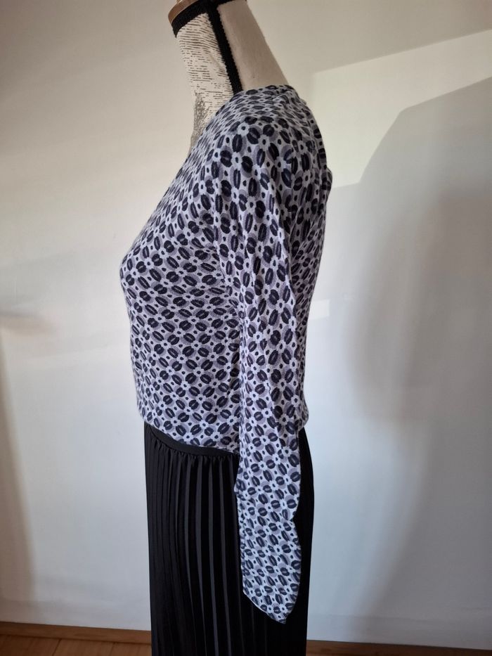 Pull léger  Monoprix bleu/ gris - photo numéro 5