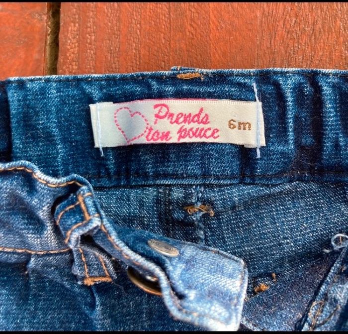 Short jean 6 mois - photo numéro 3