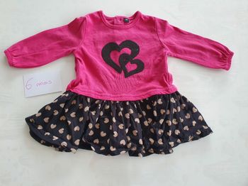 Robe manches longues 6 mois