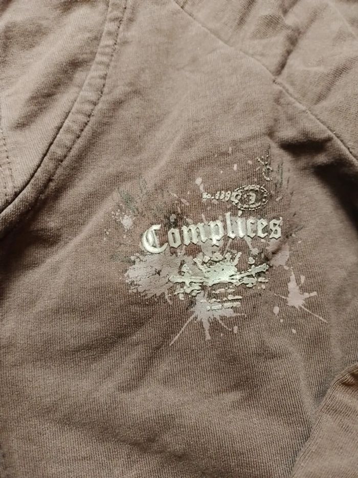 Sweat femme brun à capuchon Complices - photo numéro 15