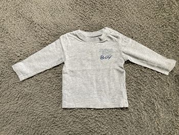 Teeshirt ML gris 9 mois