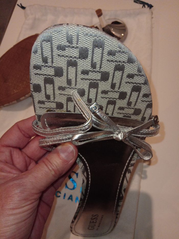 Sandales argentées 37 - photo numéro 5