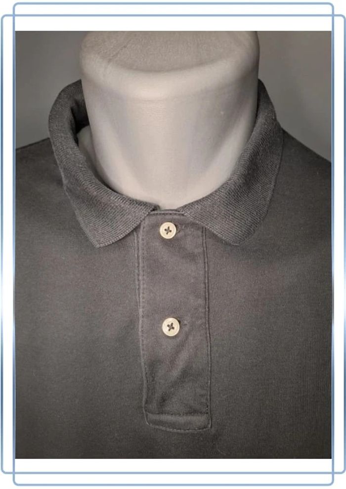 Polo Ralph Lauren noir - taille L - 100% coton- brodé (31) - photo numéro 4