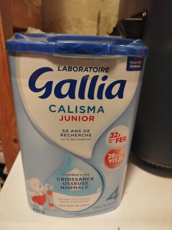 Lait infantile Gallia 4