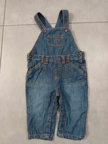 Salopette en jean 12 mois