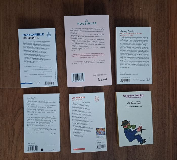 Lot de 6 romans dont Désanchantées de Marie Vareille - photo numéro 2