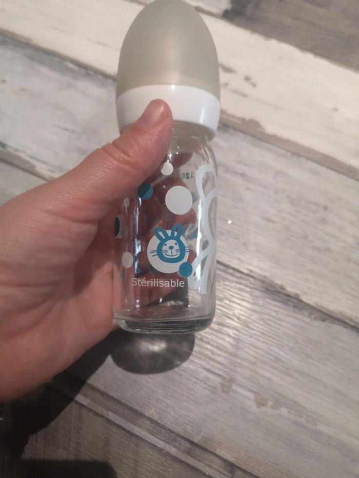 Biberon en verre neuf 110ml - photo numéro 2