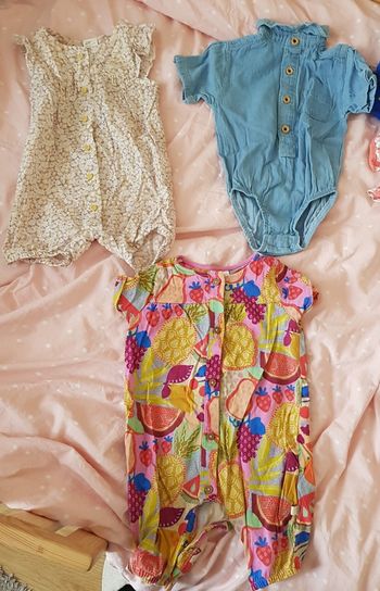 Lot de 3 combi ÉTÉ -  Possibilité de faire un lot de vêtements avec choix dans le dressing