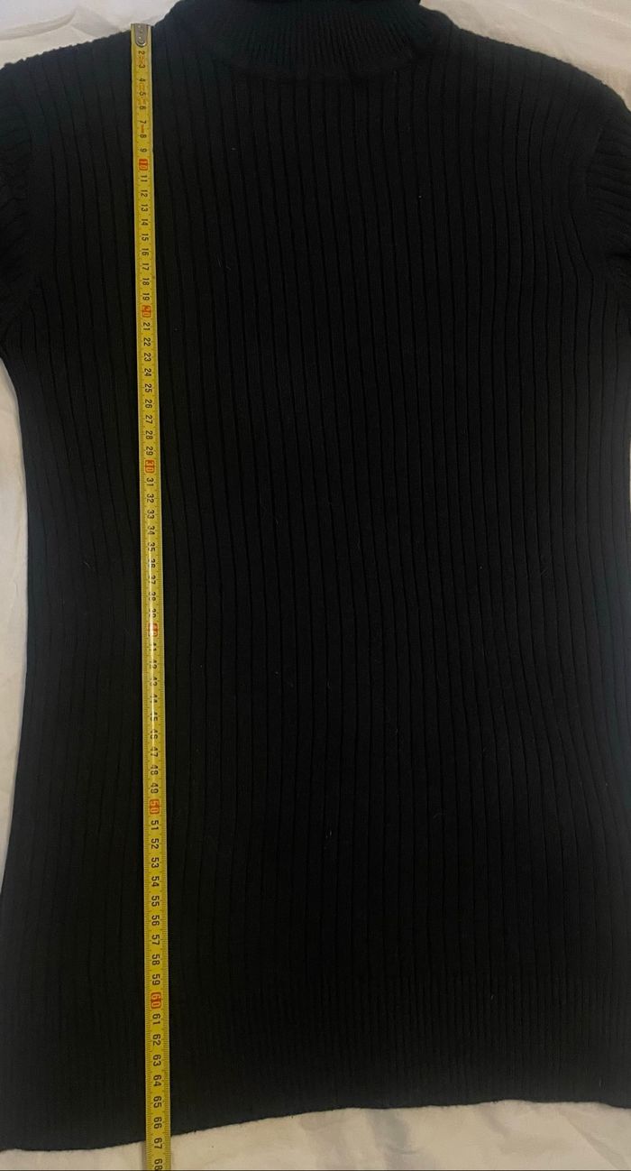 Pull col roulé »Bohooman »noir - photo numéro 4