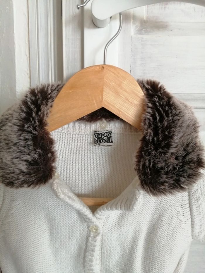 gilet bébé fille tape à l' oeil - photo numéro 3
