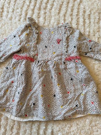 Robe 3 pomme 3/6 mois 