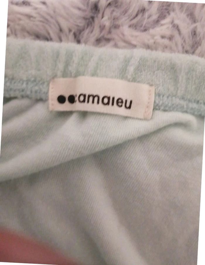 combi short camaieu bleu clair taille S - photo numéro 3