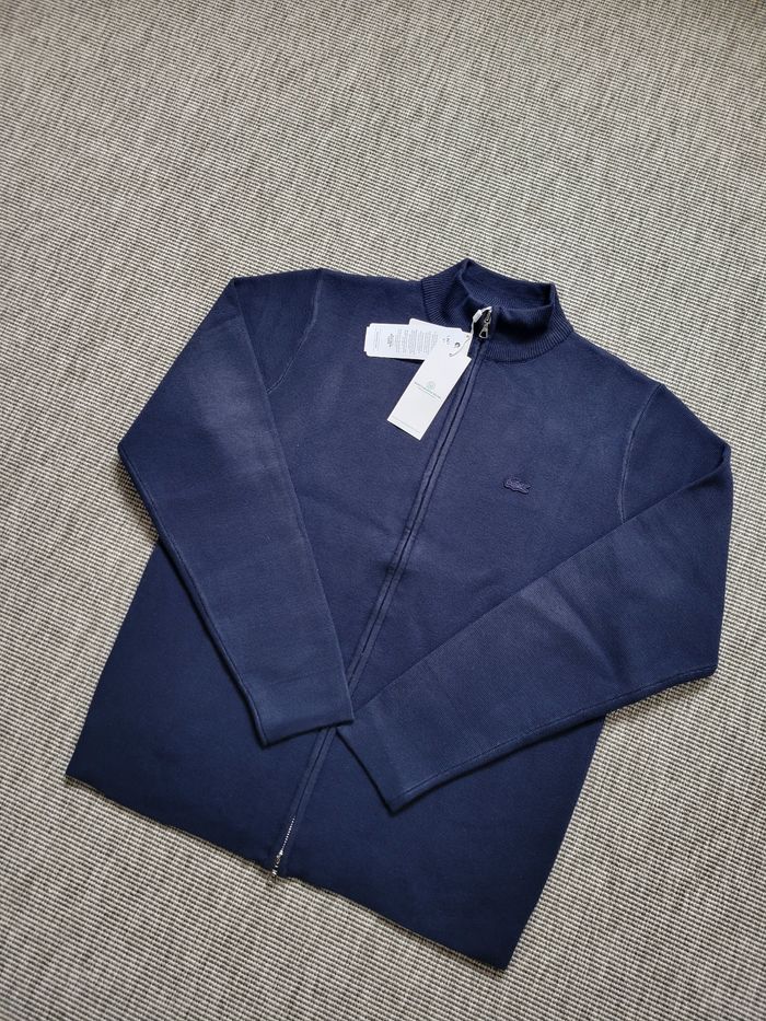 Veste Zippé Lacoste Bleue