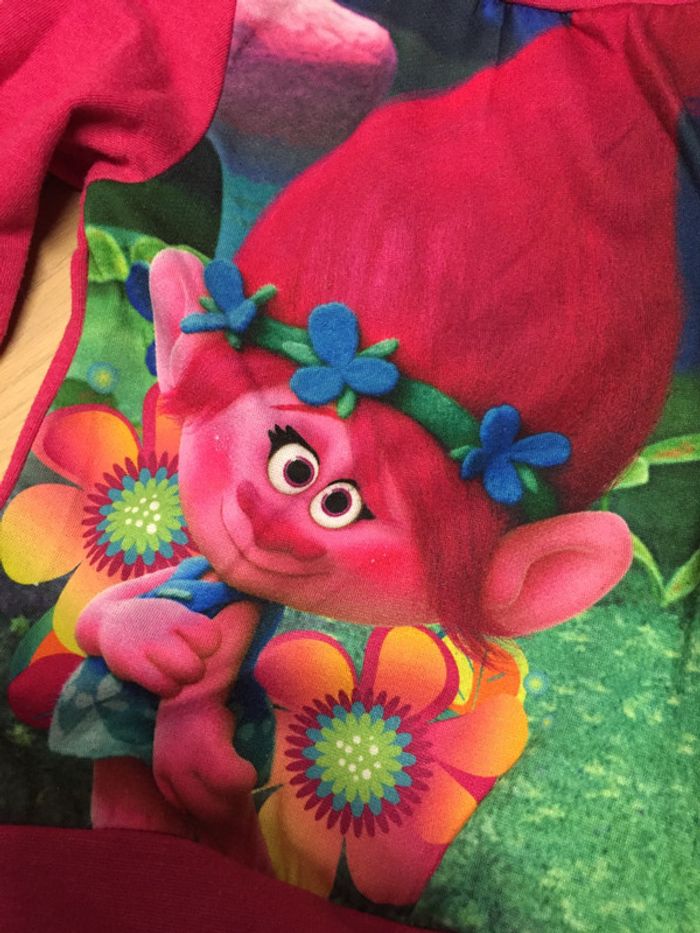 Sweat Les Trolls - 6ans - photo numéro 3