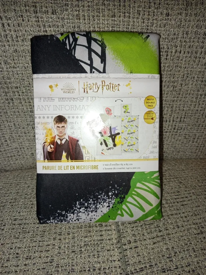 Parure de lit 1 personne Harry Potter