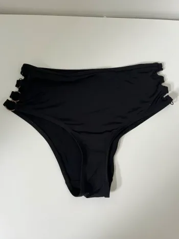Bas de maillot de bain noir à anneaux UNDIZ Taille XS