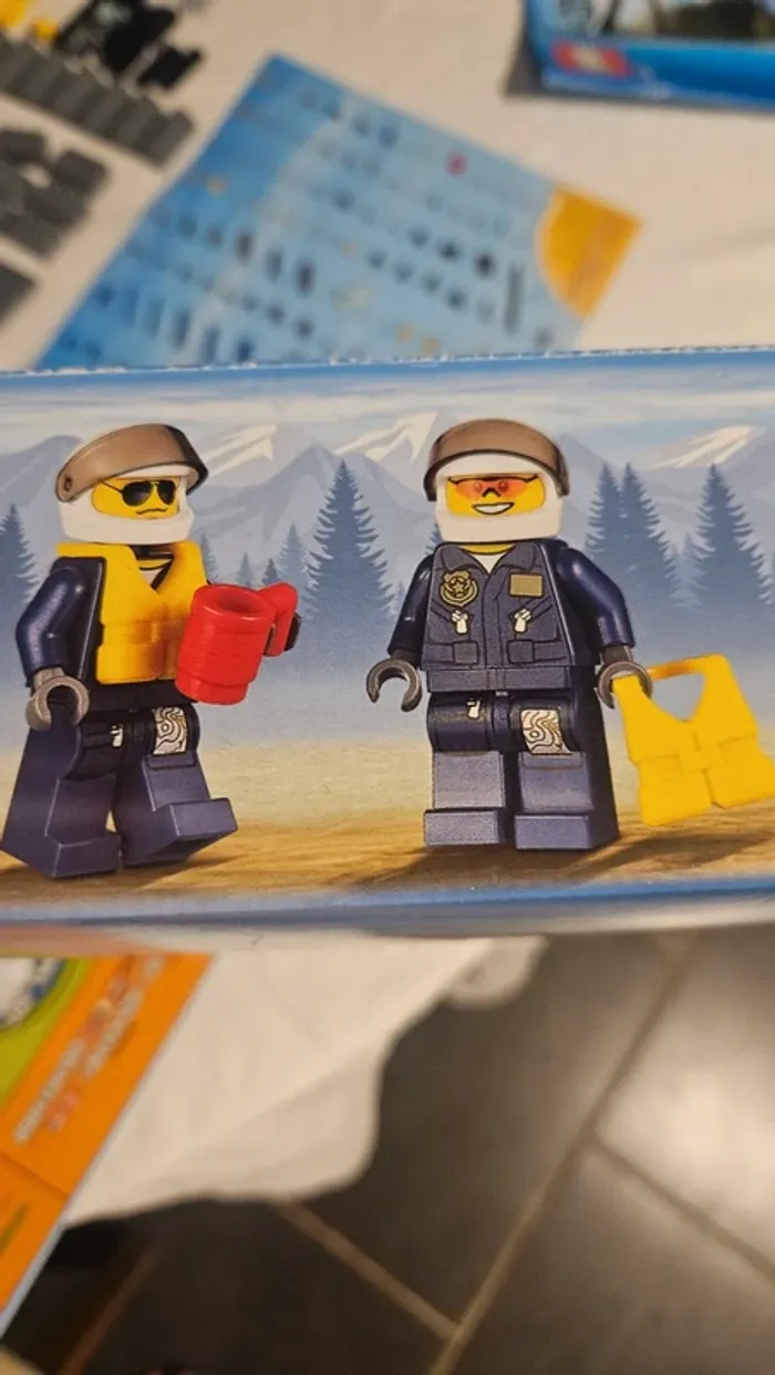 LEGO City 4439 Hélicoptère de transport de la police - photo numéro 10