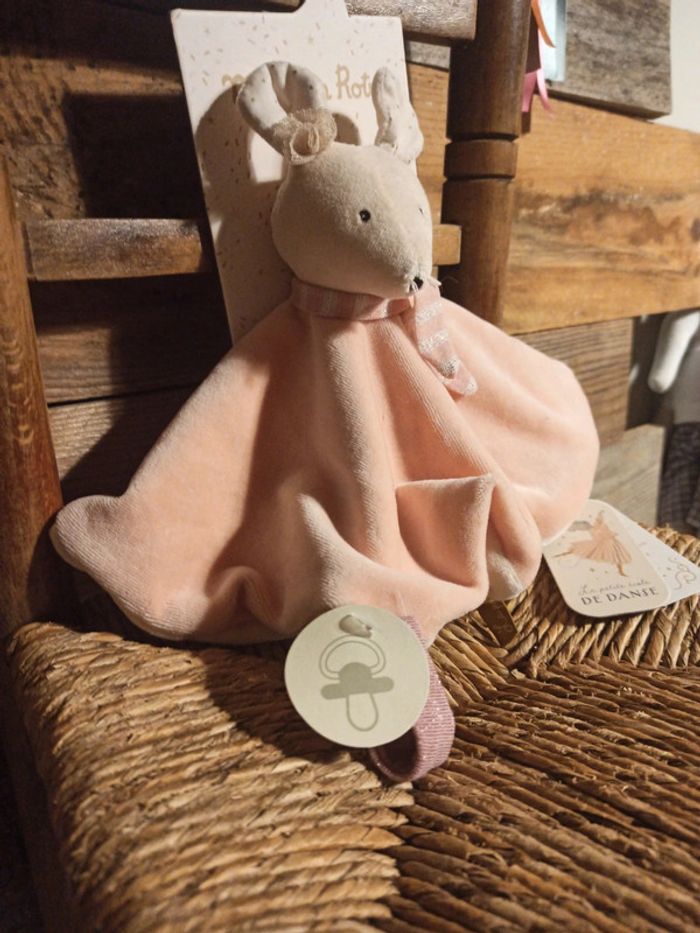 Doudou souris la petite école de danse Moulin roty neuf - photo numéro 4