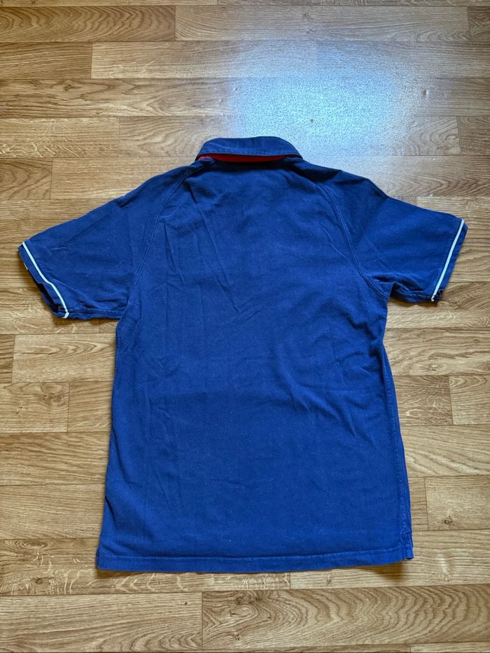 Polo Nike Rugby XV de France FFR 2009/10 homme S vintage bleu marine - photo numéro 8