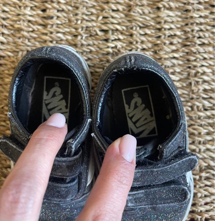 Vans paillettes pointure 20 - photo numéro 3