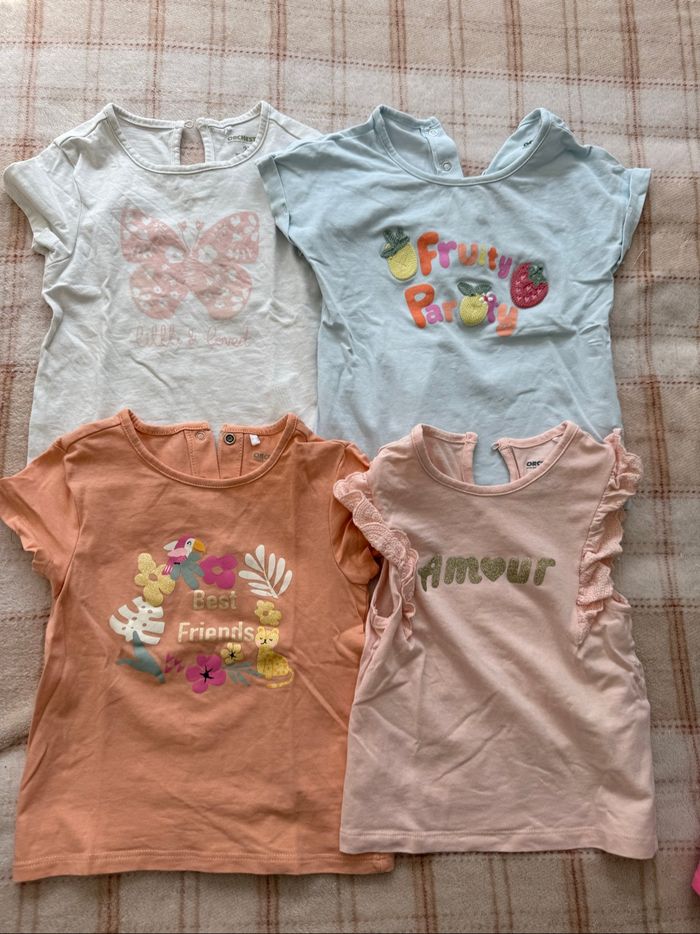 Tee shirt bébé fille
