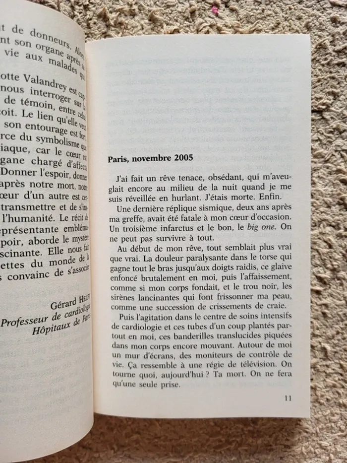 Livre "De cœur inconnu" de Charlotte Valandrey - photo numéro 5