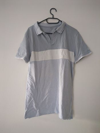Polo Bleu et blanc 