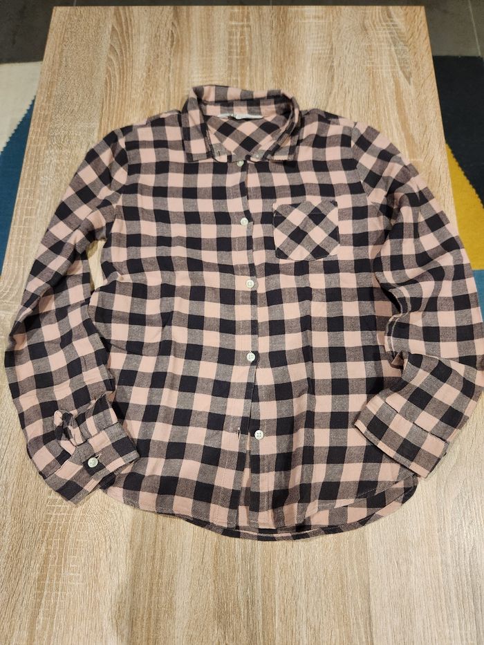 Chemise à carreaux