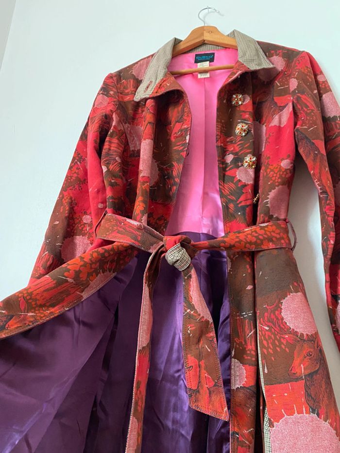 Manteau Custo rouge - photo numéro 3