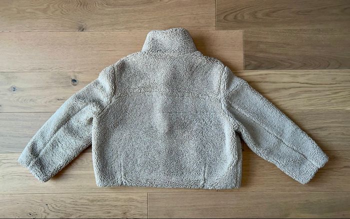 Manteau femme Promod taille 42 – Doudou teddy beige ultra doux et chaud 🤍 - photo numéro 2
