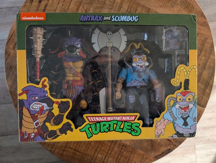 Figurines Neca TMNT Antrax and Scumbag neuf scellé