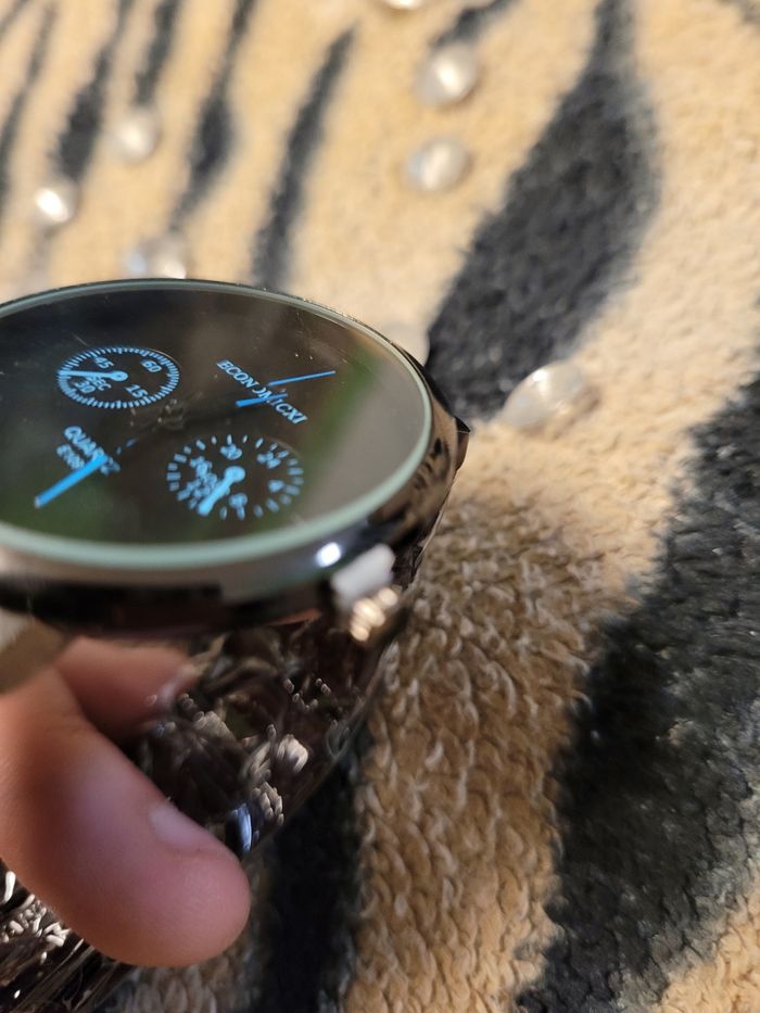 Montre homme bleue - photo numéro 4