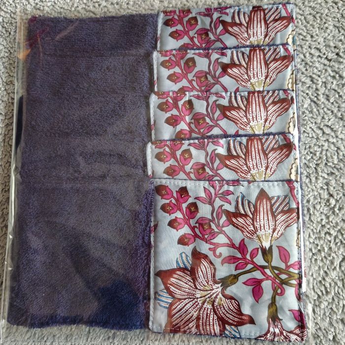 10 lingettes lavables 12x12 cm - photo numéro 2