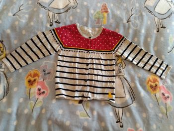 Gilet lulu castagnette 24 mois