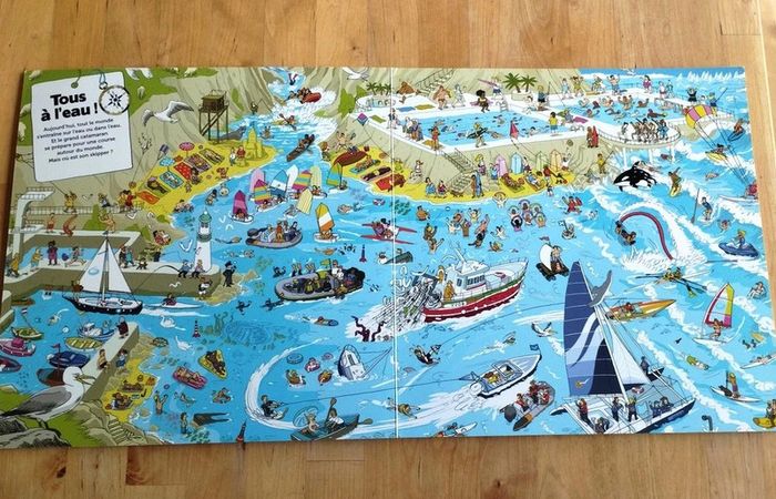 Livre Sports en pagaille cherche et trouve - photo numéro 3