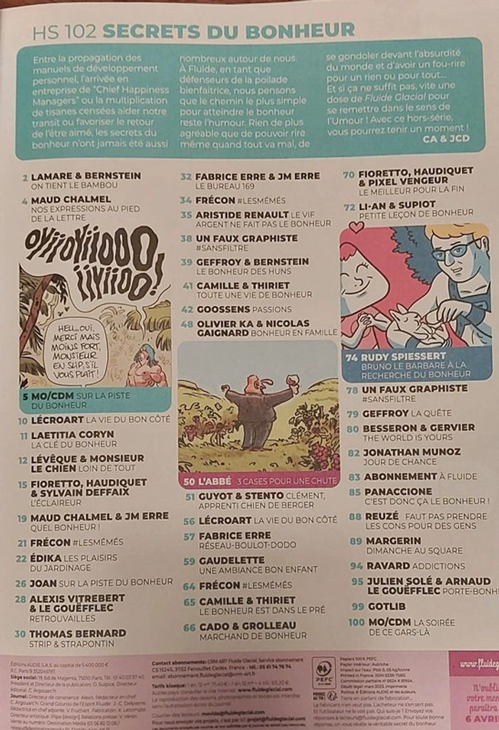 Fluide Glacial 102 Secrets du bonheur - photo numéro 4