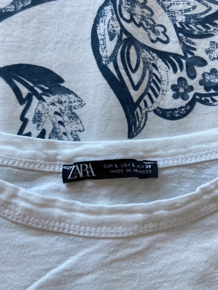 Tee shirt blanc imprimés - photo numéro 5