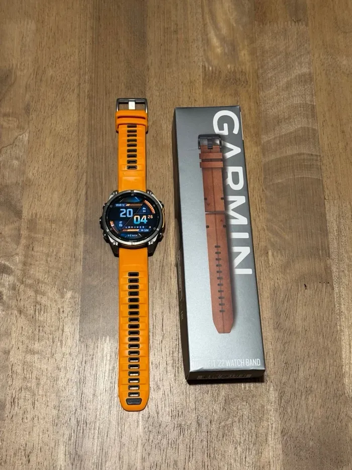 Garmin Fenix ​​8 Sapphire Titanium (47 mm) - photo numéro 5