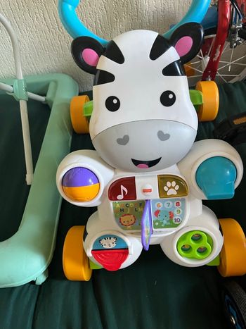 Trotteur zèbre musical