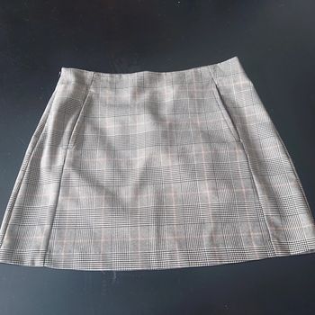 Jupe à carreaux grises pimkie t 34