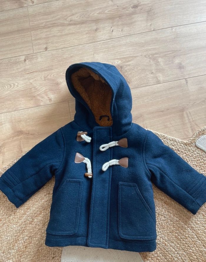 Manteau bleu Verbaudet