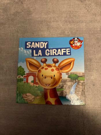Livre Sandy, la girafe