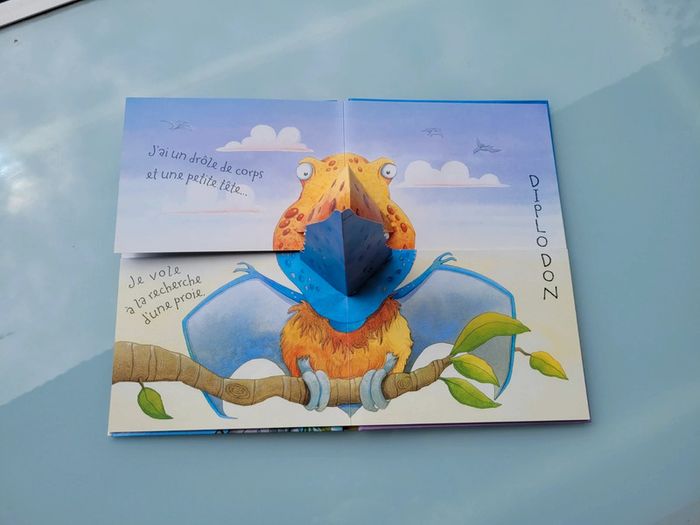 Dinosaures en folie! Méli-mélo des animaux, livre animé Pop-up (25) - photo numéro 5
