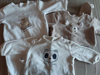 Lot 3 Pyjamas 6 mois