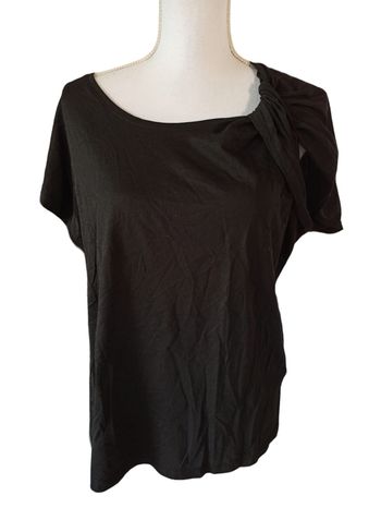 Tee-shirt manches courtes noir L